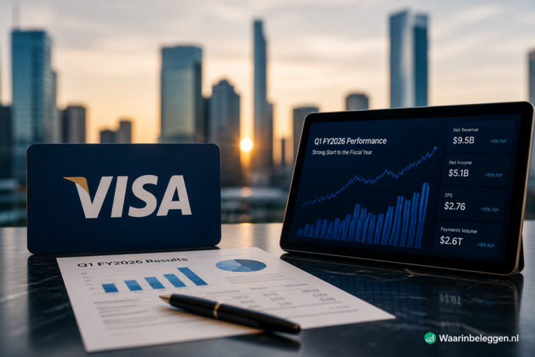 Visa kwartaalcijfers Q1 2026: wat betekenen de nieuwste resultaten voor beleggers?